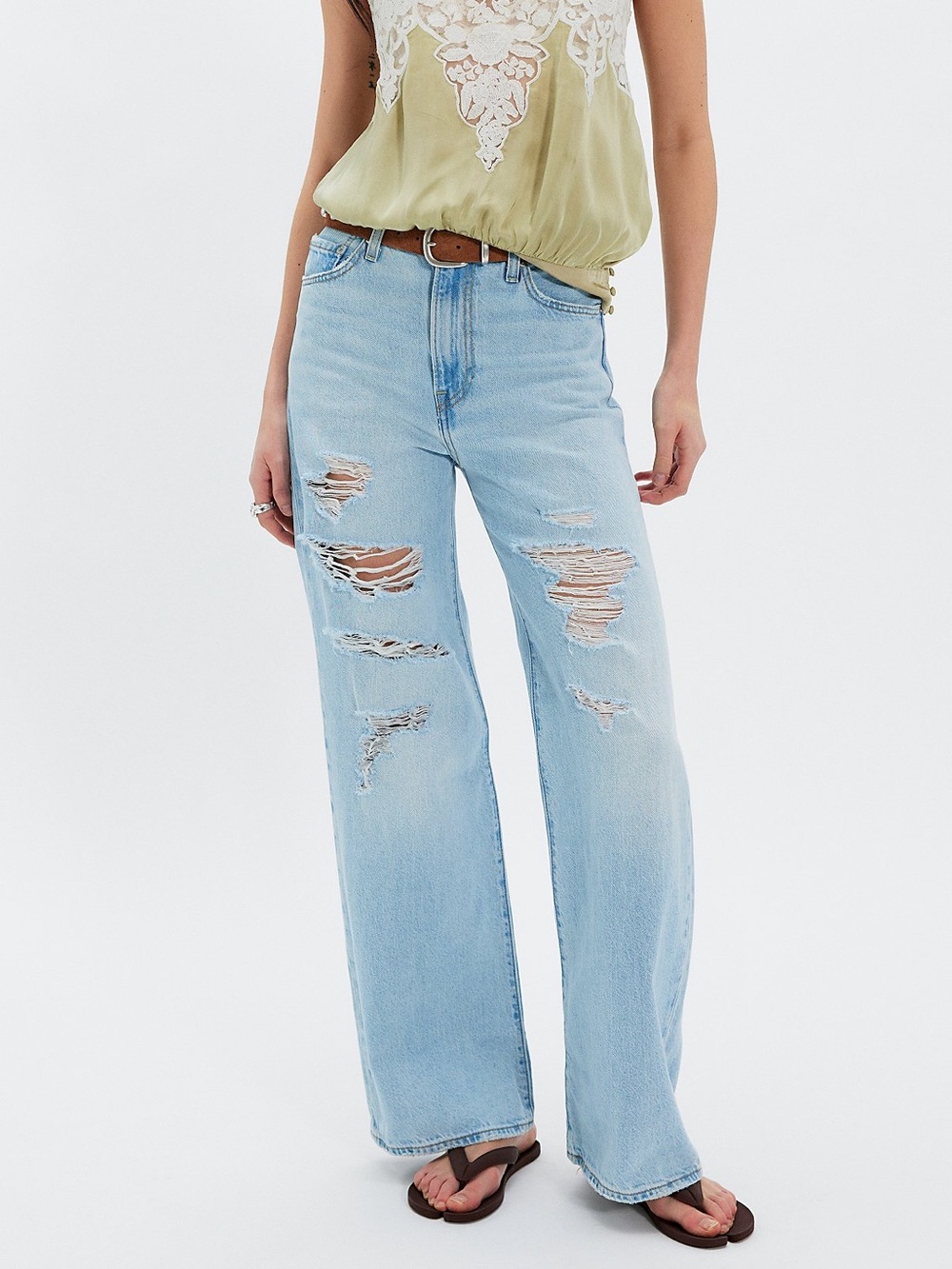 Levi’s Ribcage Wide Leg Jean